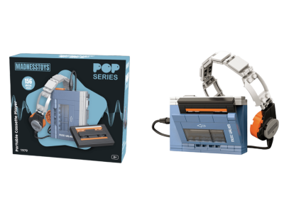 POP SERIES - Kit de Construction - Balladeur Cassette 1979 - 156pc 