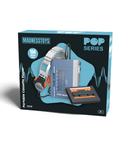 POP SERIES - Kit de Construction - Balladeur Cassette 1979 - 156pc 