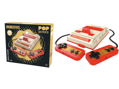 POP SERIES - Kit de Construction - Console de Jeux Vidéo 1983 - 228pc 