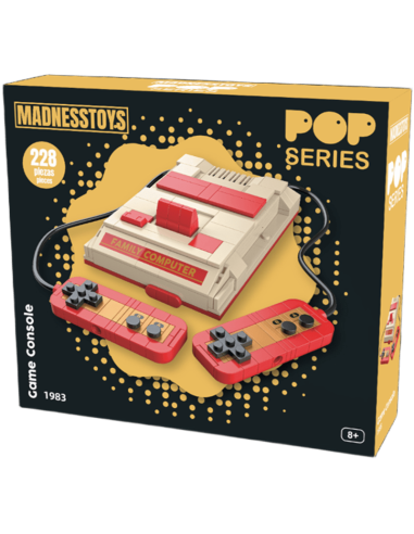 POP SERIES - Kit de Construction - Console de Jeux Vidéo 1983 - 228pc 
