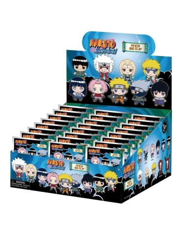 NARUTO - Plush Bag Clip (Display 24 Pcs) 