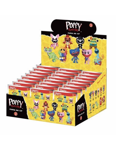 POPPY PLAYTIME - Series 2 - 3D Foam Bag Clip (Display 24 Pcs) 