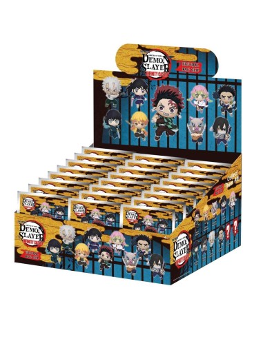 DEMON SLAYER MOVIE - Series 1 - 3D Foam Bag Clip (Display 24 Pcs) 
