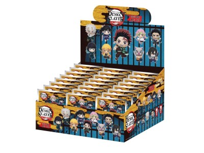 DEMON SLAYER MOVIE - Series 1 - 3D Foam Bag Clip (Display 24 Pcs) 