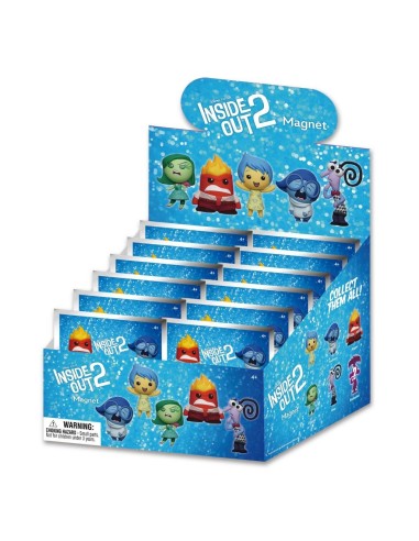 VICE-VERSA 2 -Series 1 -3D Foam Magnets in blind bags (Display 12 Pcs) 