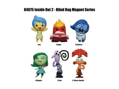 VICE-VERSA 2 -Series 1 -3D Foam Magnets in blind bags (Display 12 Pcs) 