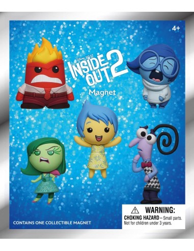 VICE-VERSA 2 -Series 1 -3D Foam Magnets in blind bags (Display 12 Pcs) 