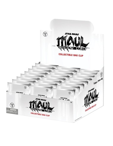 MAUL SHADOW LORD - Series 1 - 3D Foam Bag Clip (Display 24 Pcs) 