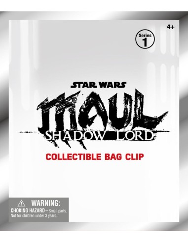 MAUL SHADOW LORD - Series 1 - 3D Foam Bag Clip (Display 24 Pcs) 