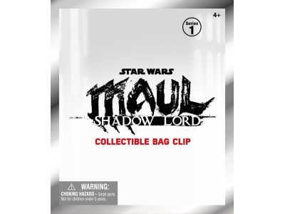MAUL SHADOW LORD - Series 1 - 3D Foam Bag Clip (Display 24 Pcs) 