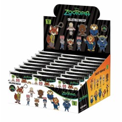 ZOOTOPIE - Series 73 - 3D Foam Bag Clip (Display 24 Pcs) 