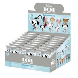 101 DALMATIENS - Series 72 - 3D Foam Bag Clip (Display 24 Pcs) 