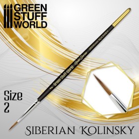 GOLD SERIES Pinceau Kolinsky Siberien  2