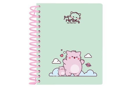 THE PINK CAT - Notebook A6 