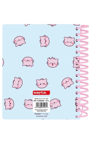 THE PINK CAT - Notebook A6 