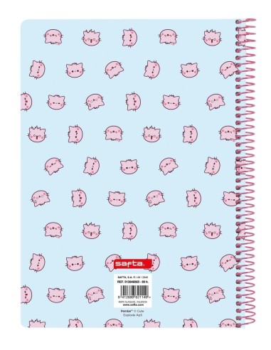 THE PINK CAT - Notebook A5 