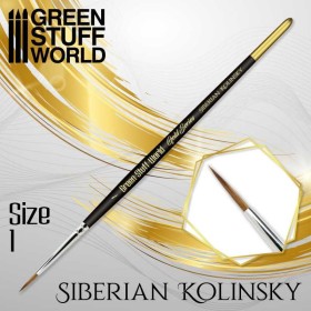 GOLD SERIES Pinceau Kolinsky Siberien  1