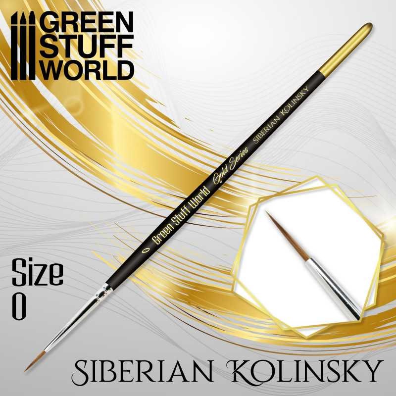 GOLD SERIES Pinceau Kolinsky Siberien  0