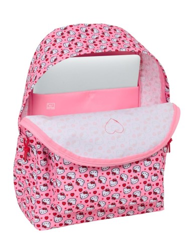 HELLO KITTY - Sac à dos pour Ordinateur Portable 14" - 43x31x13cm 