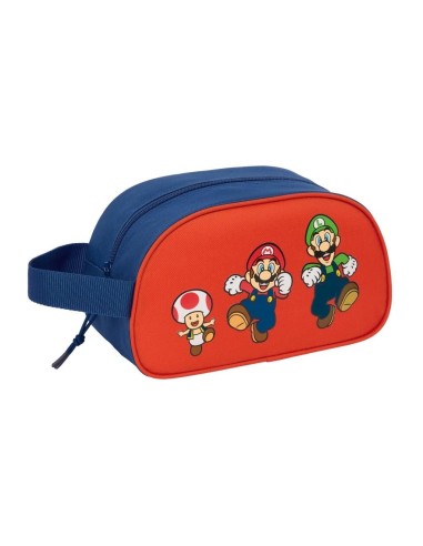 SUPER MARIO - Mario, Luigi, Toad - Necessaire de Toilette 