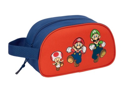 SUPER MARIO - Mario, Luigi, Toad - Necessaire de Toilette 