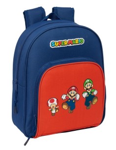 SUPER MARIO - Mario, Luidi, Toad - Sac à Dos '34x28x10cm' 