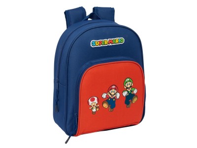 SUPER MARIO - Mario, Luidi, Toad - Sac à Dos '34x28x10cm' 