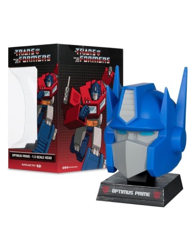 TRANSFORMERS - Optimus Prime - Statuette Mini Réplique Tête 1/3 19cm 