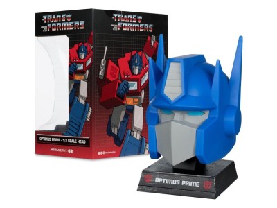 TRANSFORMERS - Optimus Prime - Statuette Mini Réplique Tête 1/3 19cm 