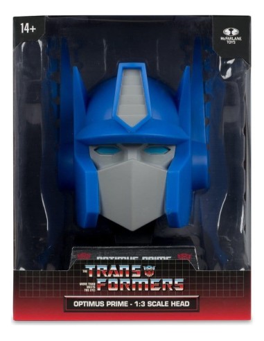 TRANSFORMERS - Optimus Prime - Statuette Mini Réplique Tête 1/3 19cm 