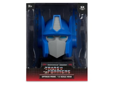 TRANSFORMERS - Optimus Prime - Statuette Mini Réplique Tête 1/3 19cm 