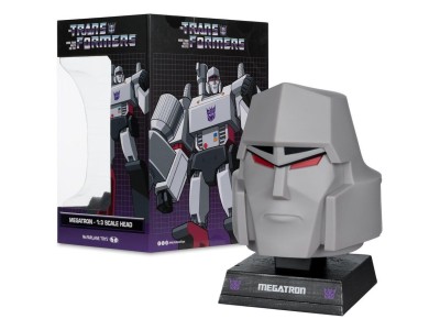 TRANSFORMERS - Megatron - Statuette Mini Réplique Tête 1/3 18cm 