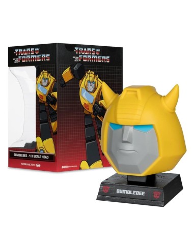 TRANSFORMERS - Bumblebee - Statuette Mini Réplique Tête 1/3 17cm 