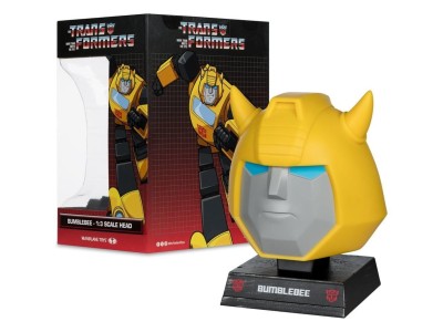 TRANSFORMERS - Bumblebee - Statuette Mini Réplique Tête 1/3 17cm 