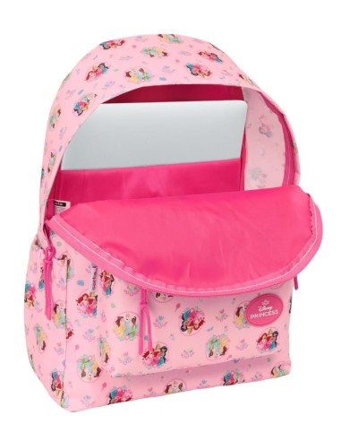 PRINCESSES - Sac à dos pour Ordinateur Portable 14" - 43x31x13cm 