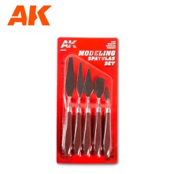 SET DE ESPÁTULAS PARA MODELISMO / MODELISM SPATULAS SET