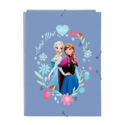 REINE DES NEIGES - Classeur à Rabats Premium avec Elastiques A4 