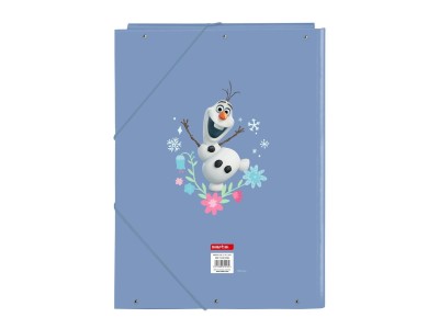REINE DES NEIGES - Classeur à Rabats Premium avec Elastiques A4 