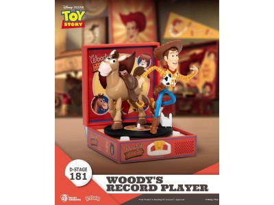 TOY STORY - Woody's Record Player - Diorama D-Stage 13.7cm 