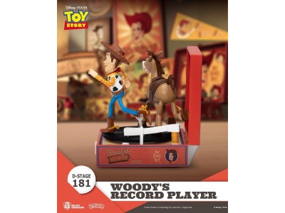 TOY STORY - Woody's Record Player - Diorama D-Stage 13.7cm 