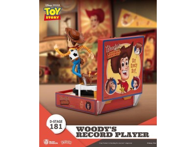 TOY STORY - Woody's Record Player - Diorama D-Stage 13.7cm 