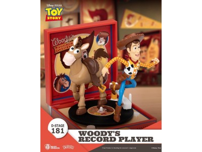 TOY STORY - Woody's Record Player - Diorama D-Stage 13.7cm 