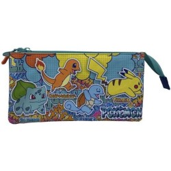 POKEMON - Urban Colors - Trousse Triple  2