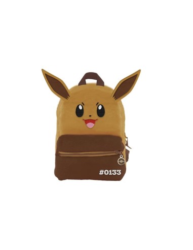 POKEMON - Evoli - Sac à Dos Fluffy '30x23x12cm' 