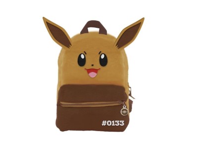 POKEMON - Evoli - Sac à Dos Fluffy '30x23x12cm' 