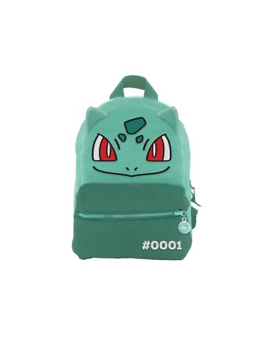POKEMON - Bulbizarre - Sac à Dos Fluffy '30x23x12cm' 