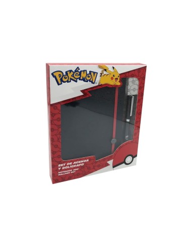 POKEMON - Pokéball - Pack Notebook + Stylo-Bille 