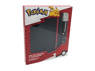 POKEMON - Pokéball - Pack Notebook + Stylo-Bille 