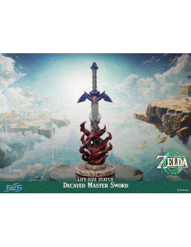 ZELDA TEARS OF THE KINGDOM - Decayed Master Sword - Statuette 1/1 71cm 