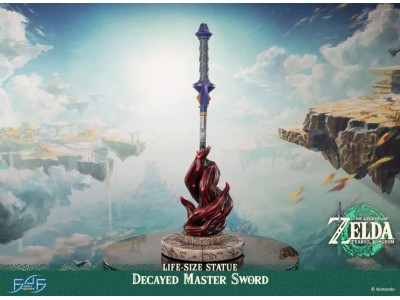 ZELDA TEARS OF THE KINGDOM - Decayed Master Sword - Statuette 1/1 71cm 